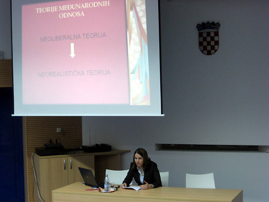 Dr Plevnik was invited to hold a lecture by The Polytechnic Karlovac and The Slovenian home. The Lecture was a part of Professor Mirko Butkovic lecture project called "Present and near future of science technology and society".